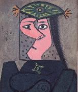 pablo picasso bust of woman oil on canvas